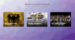 Desktop Screenshot of escape-committee.co.uk
